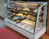 新款促销蛋糕柜1.2/1.5米常温柜蛋糕水果模型展示柜甜甜圈面包柜