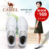 Camel/骆驼女鞋  2016秋季新款 舒适时尚慢跑鞋 气垫运动女鞋