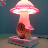 儿童房卡通台灯儿童睡眠台灯卧室床头 公主时尚温馨蘑菇可爱台灯