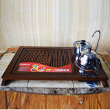 全国包邮 金灶V-212A鸡翅木实木雕刻茶盘四合一电磁茶炉泡茶机