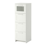 大减价 IKEA 大连宜家代购  百灵 4斗抽屉柜储物柜白色