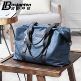 波斯丹顿帆布休闲手提包男士时尚户外潮流单肩包旅行背包电脑包包