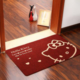 韩式hello kitty地垫地毯卧室进门入户垫蹭土防滑卫浴垫子小地毯