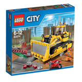 专柜正品乐高LEGO拼插积木城市拆卸工程推土机 60074