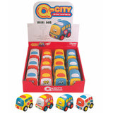 12只装卡通惯性巴士2012-3 回力玩具小汽车 儿童玩具批发 混批