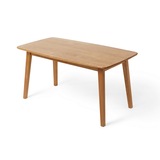木墨 原方桌常规版 黑胡桃樱桃木实木餐桌书桌 免费上楼新品MUMO
