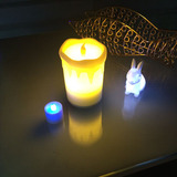 新款led充电酒吧台灯 创意蜡烛 烛台桌灯 发光小夜灯
