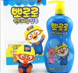 韩国正品 宝露露pororo小企鹅宝宝洗发水 儿童400ml 赠喷水玩具