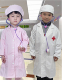 万圣节儿童医生护士角色扮演服装小医生护士表演服装幼儿医院话剧