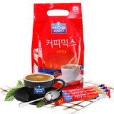 T韩国进口咖啡 麦斯威尔三合一速溶咖啡 原味 100条红袋装1.2kg