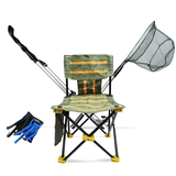 LESUN 垂钓装备套装 可折叠便携式钓椅 支架 抄网组合钓鱼用品