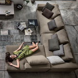 北欧现代布艺沙发 全拆洗 小户型组合沙发 客厅家具
