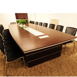 办公家具大型会议桌简约办公桌长桌板式洽谈桌培训桌环保条形桌
