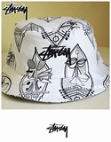 官网在售  Stussy bucket hat 渔夫帽 盆帽 遮阳帽子 男女帽 潮