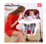babytrend 便携式多功能儿童餐椅 可折叠婴儿吃饭座椅 宝宝餐桌椅