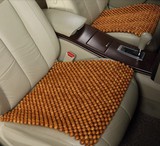 夏季木珠子汽车坐垫单张家用办公座椅垫透气按摩车用木珠凉垫用品