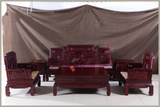红木家具非洲酸枝木国色天香沙发客厅家具组合实木沙发