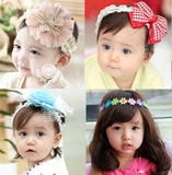 新款韩版宝宝发带女童假发儿童发饰头饰婴儿假刘海发带卷发拍照款