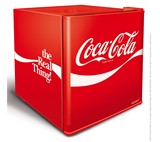 英国哈士奇 可口可乐联名版家用冰箱 50L 冷藏/微冷冻 节能超静音