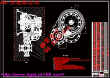【QC042】金属带式汽车无级变速器传动机构设计/棒哥设计