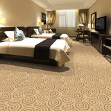 簇绒满铺地毯 宾馆酒店会所商用地毯 走道客房高档提花地毯
