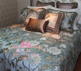美式法式欧式奢华新古典后现代床品套件多件套别墅样板间样板间