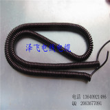 弹簧线 螺旋电缆 弹簧电线 1芯2芯3芯4芯5芯6芯7芯 弹簧电源线