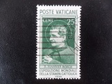 24041梵蒂冈邮票1936年信销圣约翰.波斯科8-3目录8.5美元