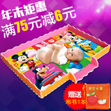 迪士尼 宝宝爬行垫拼接拼图加厚2cm儿童爬爬垫子婴儿环保泡沫地垫