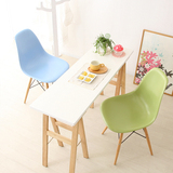 家用时尚餐椅现代简约休闲椅宜家餐椅塑料椅子加厚靠背椅批发凳子
