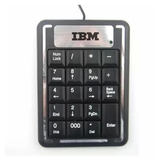 正品热销包邮全新财务专用笔记本USB IBM数字小键盘电脑配件有线