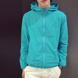 RQ春夏季男装大码连帽夹克男士青年韩版修身纯色休闲外套长袖上衣