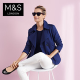 M&S/马莎 女Stormwear双胸袋短风衣外套 T493112