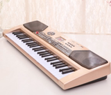dh台式儿童粉色电子琴 368岁女孩钢琴早教玩具 音乐带话筒