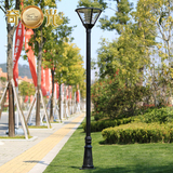 庭院灯路灯户外灯小区高杆灯景观灯公园灯3米工程灯具防水铸铁