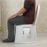 器防滑可移动蹲厕大便椅老人马桶孕妇坐便凳残疾病人便携塑料座便