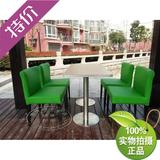餐桌椅组合中式快餐厅实木西餐馆咖啡厅桌椅小吃店奶茶店桌椅组合