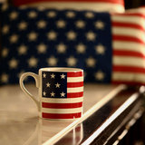 樂荷公園 进口美式星条旗国旗图案造型马克杯 大号牛奶杯咖啡杯