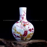 景德镇陶瓷花瓶陶瓷台面花瓶手绘家居摆件落地瓷器器花瓶居家摆件