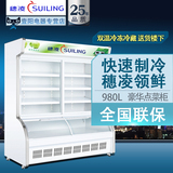 穗凌 DLCD-20J海鲜水果麻辣烫展示保鲜点菜柜蔬菜冷冻冷藏柜商用