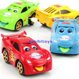 婴幼儿发条上链条玩具吐舌头眨眼睛小汽车模型儿童宝宝益智力赛车
