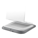 泰格斯Mac pro air13 15 17寸双风扇苹果笔记本电脑散热器底座垫