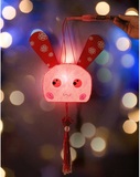 小兔子灯笼diy手工材料包 儿童手提花灯笼 幼儿园作业 安全电子灯
