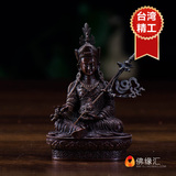 【佛缘汇】藏传佛教 台湾密宗佛像 精工仿古黄财神 9.5厘米随身佛