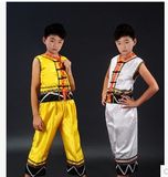 新款儿童瑶族舞蹈服装 云南少数民族男童土家族苗族佤族演出服装