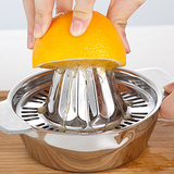304不锈钢榨汁机手动水果柠檬器压榨器压汁器柠檬夹榨汁器土豆压