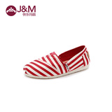 JM快乐玛丽 2016夏季新品 时尚个性条纹童鞋可爱儿童鞋子61702C