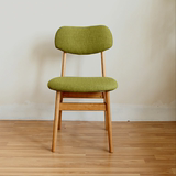北欧餐椅全实木椅子休闲咖啡椅 欧式桌椅办公现代简约家用靠背椅