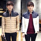 男士棉衣外套冬季韩版修身青年棉服男装新款立领潮流保暖加厚棉袄