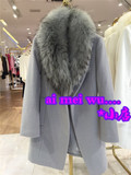 太平鸟女装2015冬装A1AA54391/A1AA5439185一手长大衣羊毛呢外套